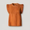 Bluse mit Plissee-Details Bluse mit Plissee-Details
