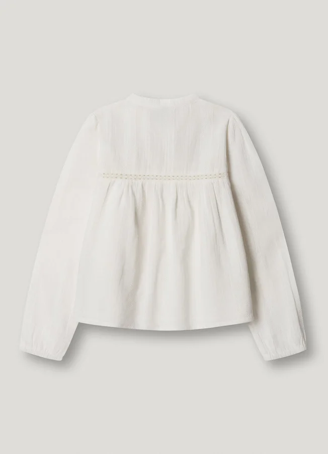 Bluse mit Stickdetails Bluse mit Stickdetails