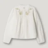 Bluse mit Stickdetails Bluse mit Stickdetails