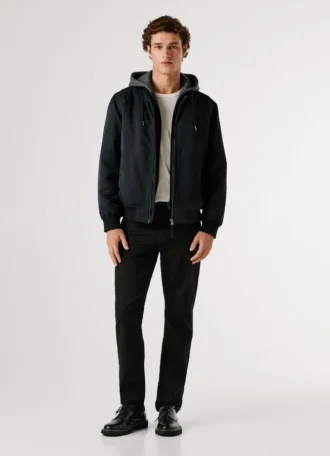 Bomberjacke mit Kapuze