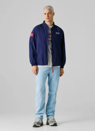 Bomberjacke mit Rückenaufdruck