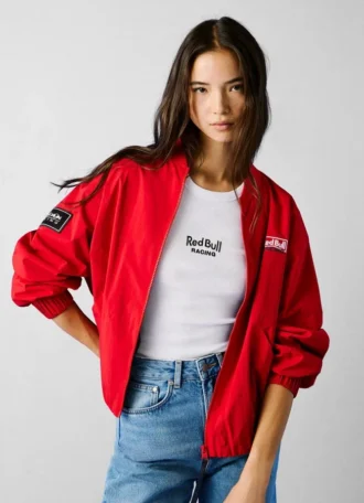 Bomberjacke mit Rückenaufdruck