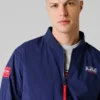 Bomberjacke mit Rückenaufdruck
