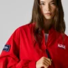 Bomberjacke mit Rückenaufdruck