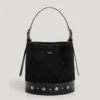 Bucket Bag aus Wildleder