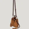Bucket Bag aus Wildleder