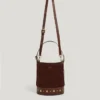 Bucket Bag aus Wildleder