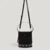 Bucket Bag aus Wildleder