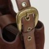 Bucket Bag aus Wildleder