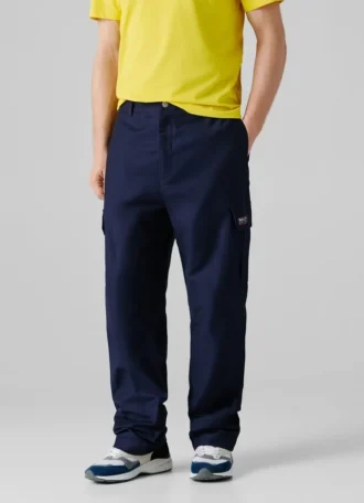 Cargohose mit gerader Passform