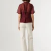 Chiffonbluse mit Polka-Dot-Print Chiffonbluse mit Polka-Dot-Print