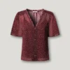 Chiffonbluse mit Polka-Dot-Print Chiffonbluse mit Polka-Dot-Print