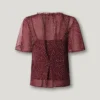 Chiffonbluse mit Polka-Dot-Print Chiffonbluse mit Polka-Dot-Print