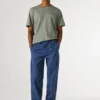 Chino aus Popeline in lockerer Passform Chino aus Popeline in lockerer Passform
