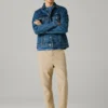 Chino-Hose mit konischer Passform