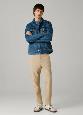 Chino-Hose mit konischer Passform