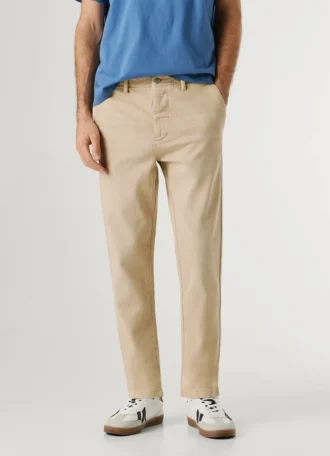 Chino-Hose mit konischer Passform