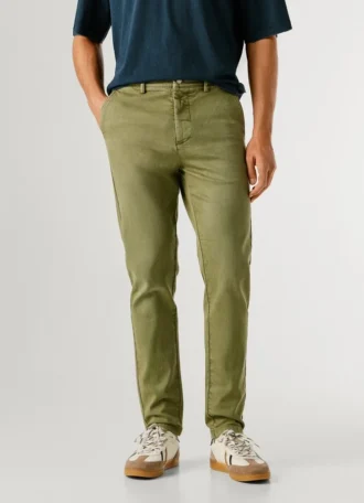Chino-Hose mit konischer Passform