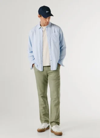 Chino-Hose mit verstellbarem Kordelzug
