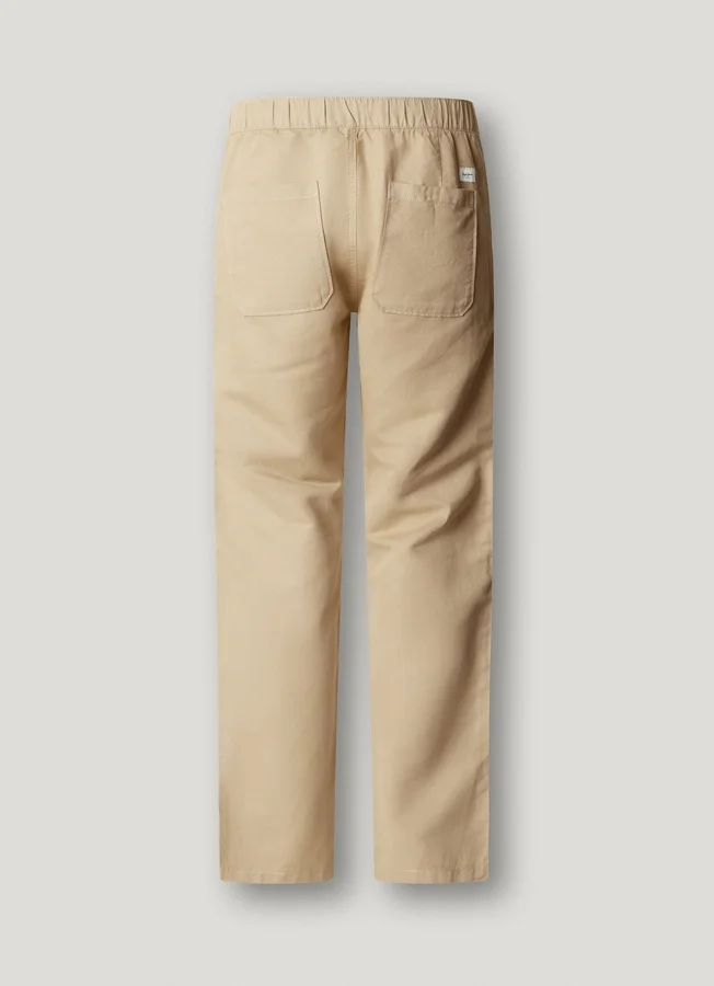 Chino-Hose mit verstellbarem Kordelzug Chino-Hose mit verstellbarem Kordelzug