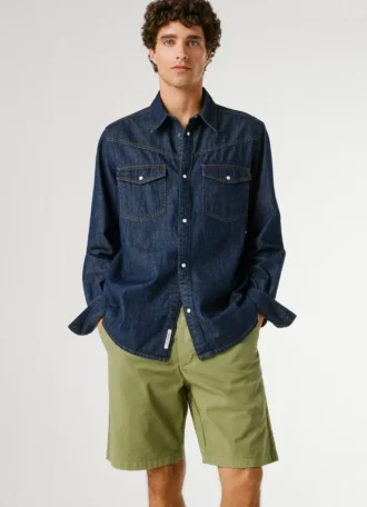 Chino-Shorts in Regular Fit