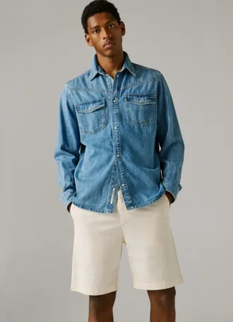 Chino-Shorts in Regular Fit