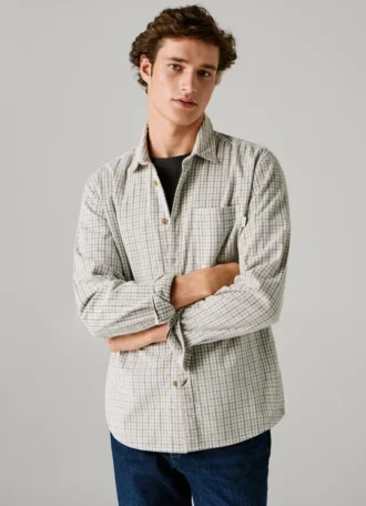 Cordhemd in Regular Fit