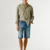 Denim-Shorts in gerader Passform Denim-Shorts in gerader Passform