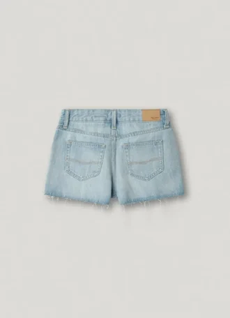 Denim-Shorts in lockerer Passform