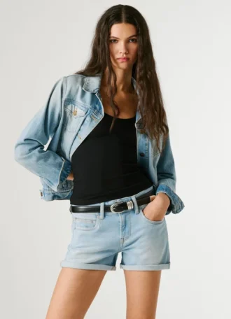 Denim-Shorts in Regular Fit