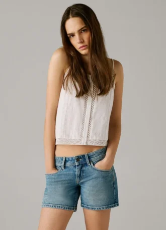 Denim-Shorts in Regular Fit