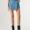 Denim-Skort in Regular Fit
