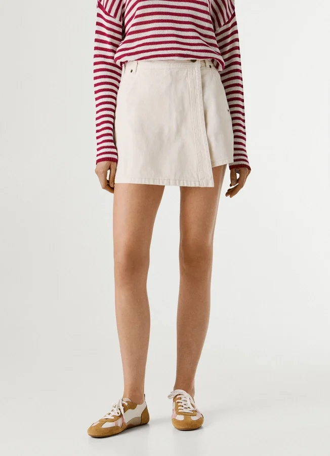 Denim-Skort in Regular Fit Denim-Skort in Regular Fit