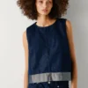 Denim-Top in Boxy-Passform