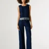Denim-Top in Boxy-Passform