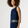 Denim-Top in Boxy-Passform