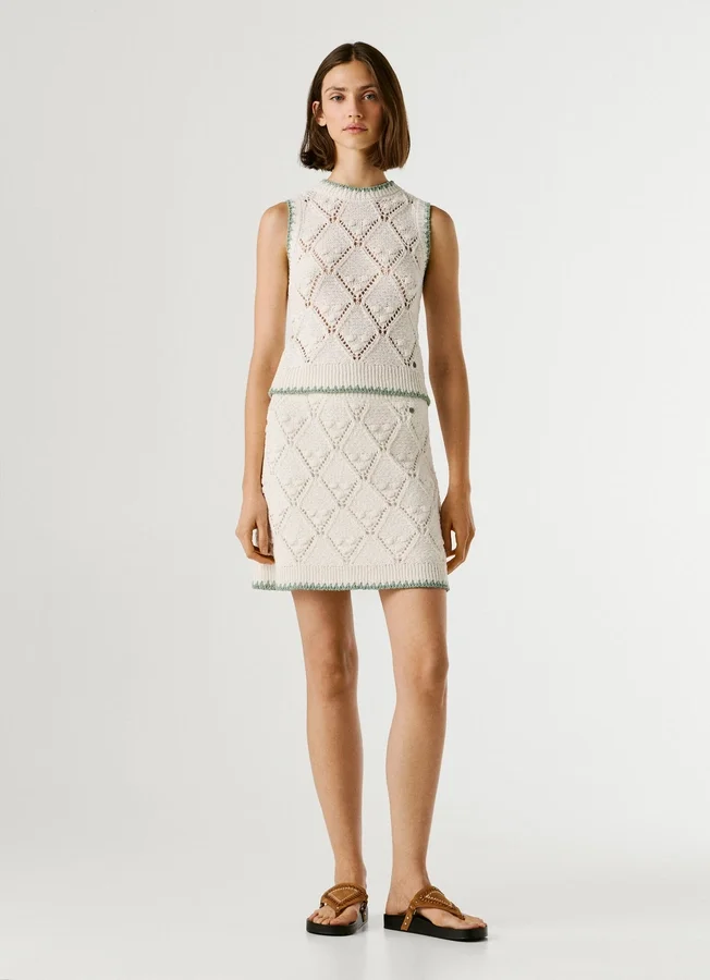 Diamond Pointelle Top Diamond Pointelle Top