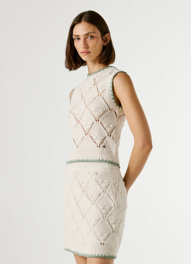 Diamond Pointelle Top Diamond Pointelle Top