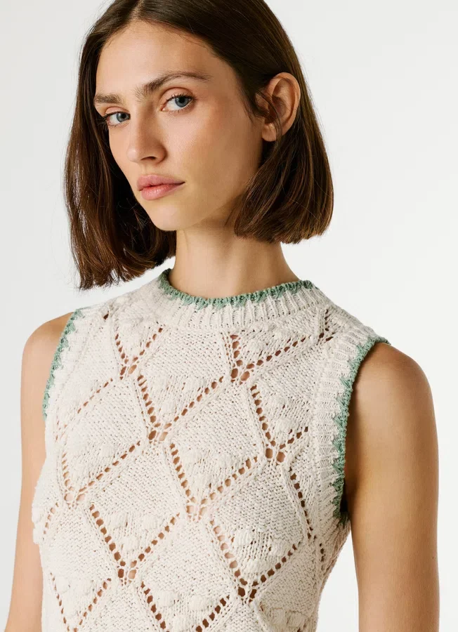 Diamond Pointelle Top Diamond Pointelle Top