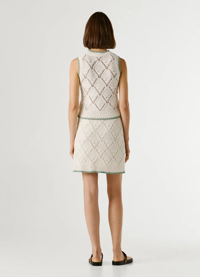 Diamond Pointelle Top Diamond Pointelle Top