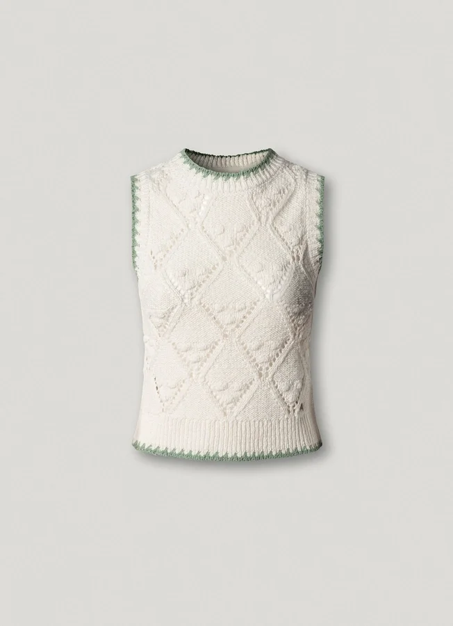 Diamond Pointelle Top Diamond Pointelle Top