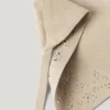 Dreieckiges Bandana aus Wildleder