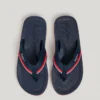 Dreipunkt-Strand-Flip-Flops mit Logo