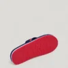 Dreipunkt-Strand-Flip-Flops mit Logo