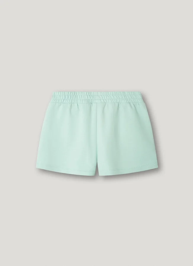 Fleece-Shorts mit aufgedrucktem Logo Fleece-Shorts mit aufgedrucktem Logo