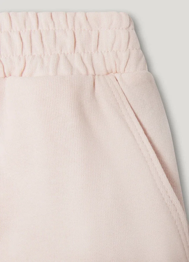 Fleece-Shorts mit aufgedrucktem Logo Fleece-Shorts mit aufgedrucktem Logo