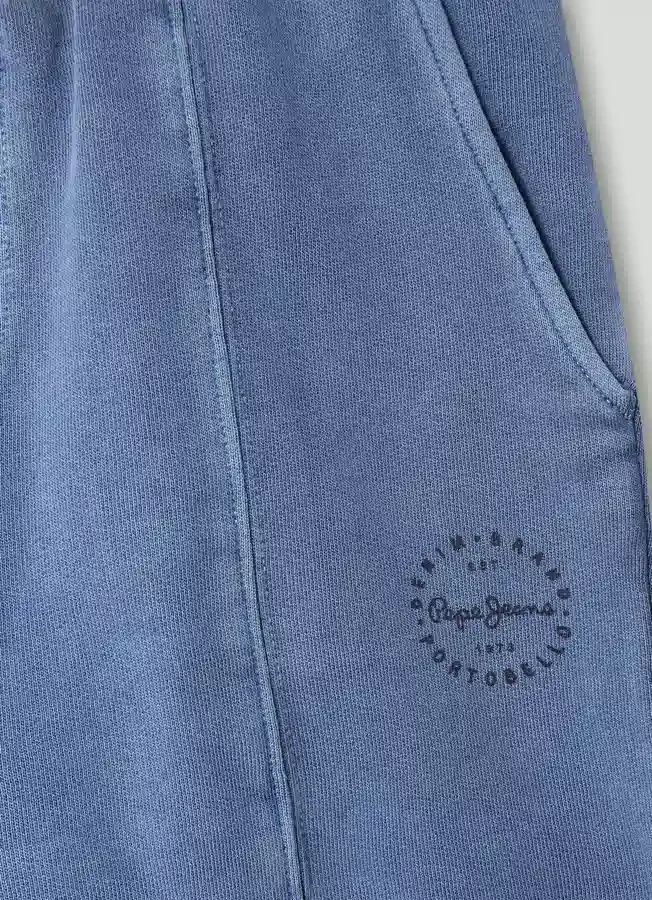 Fleece-Shorts mit aufgedrucktem Logo Fleece-Shorts mit aufgedrucktem Logo