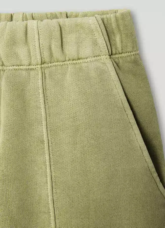 Fleece-Shorts mit aufgedrucktem Logo Fleece-Shorts mit aufgedrucktem Logo
