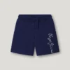 Fleece-Shorts mit aufgedrucktem Logo Fleece-Shorts mit aufgedrucktem Logo