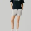 Fleece-Shorts mit verstellbarem Bund Fleece-Shorts mit verstellbarem Bund